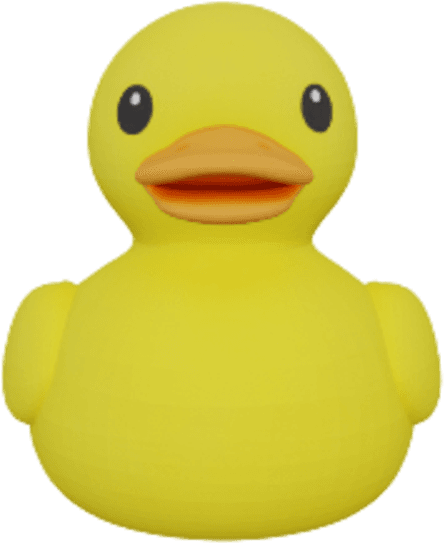 TheChaosDuck's avatar: a glossy yellow rubber duck