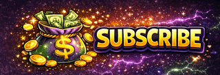 Subscribe panel: a sack of cash and gold coins